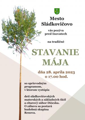 Stavanie mája 1