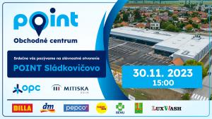 Otvorenie OC Point v Sládkovičove - 30.11.2023 1