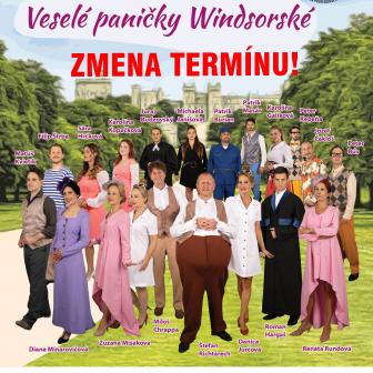 Veselé paničky Windsorské - divadelná komédia - ZMENA TERMÍNU! 2