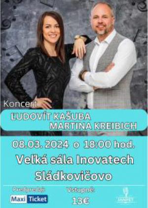 Koncert Ľudovíta Kašubu a Martiny Kreibich 1
