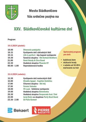 XXV. Sládkovičovské kultúrne dni 2