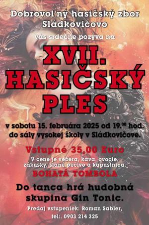 XVII. Hasičský ples 1