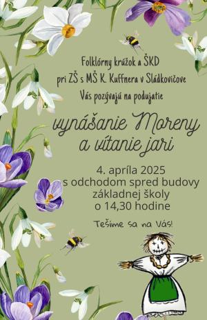 Vynášanie Moreny a vítanie jari 1