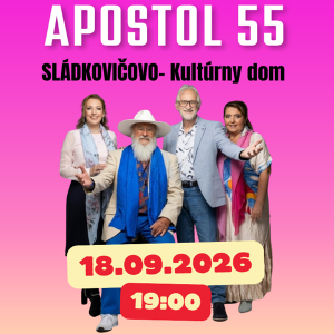 Hudobný koncert skupiny Apostoll 55 1